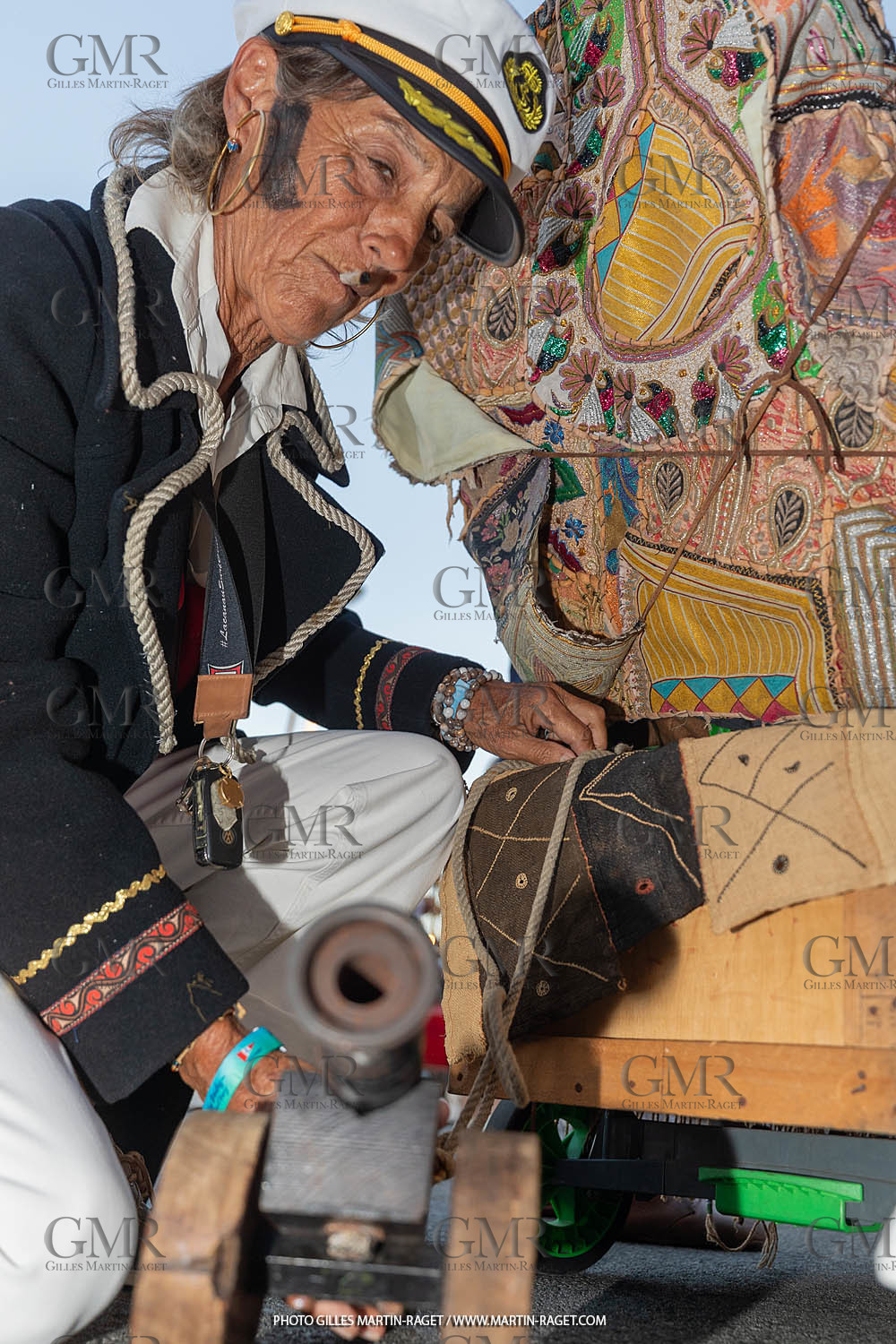 05 10 2023, Saint-Tropez (FRA,83), Les Voiles de Saint-Tropez 2023, RAce Day 5, Défilé des équipages