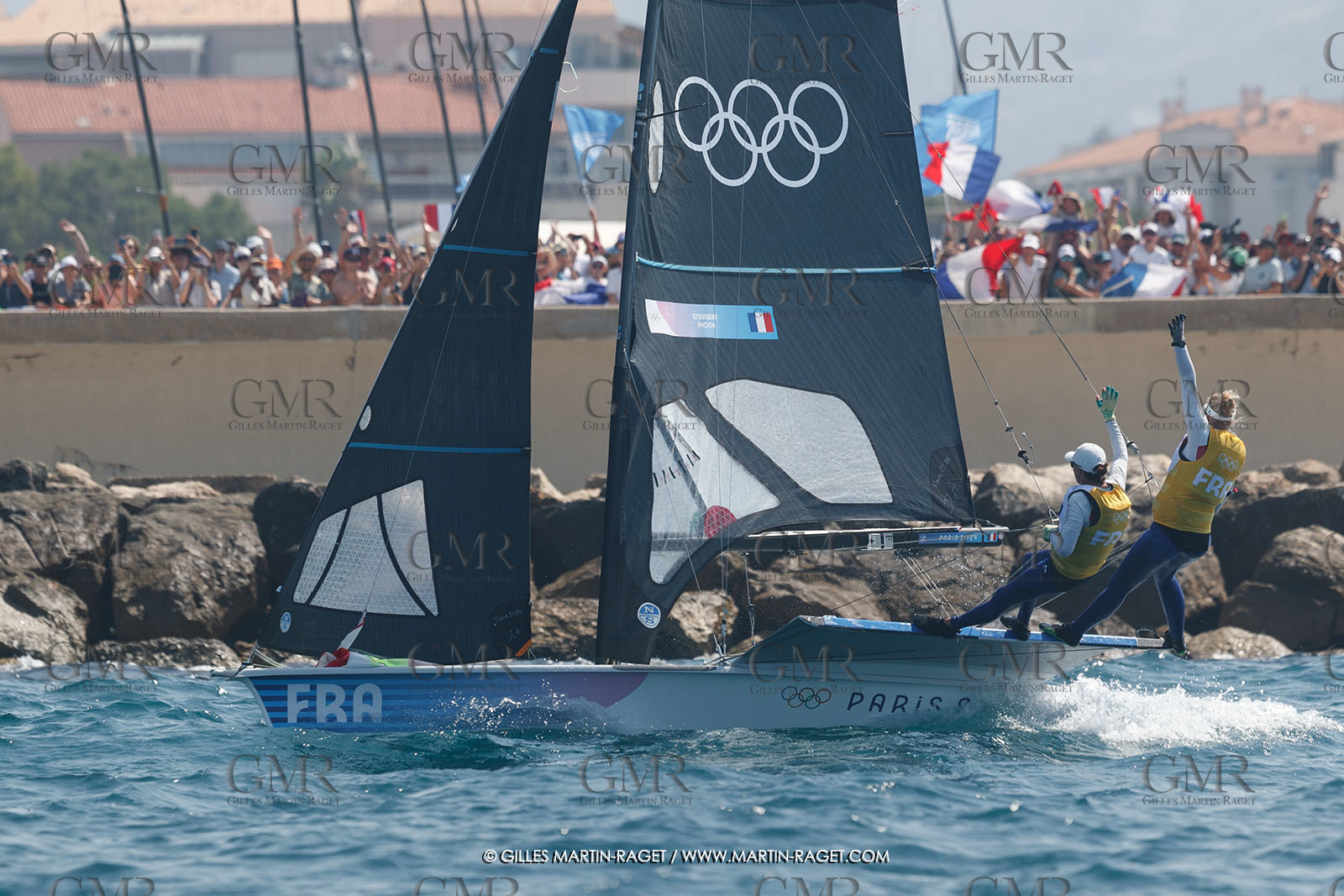 02 08 2024, Marseille (FRA), Paris 2024 Olympic Games, Sailing, Race Day 5,