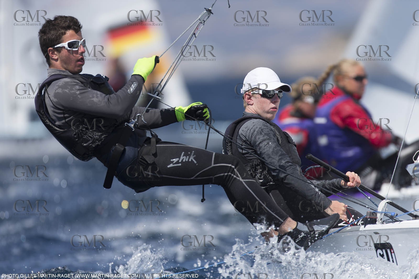 12 04 2015, Marseille (FRA), Yachting Club de la Pointe Rouge - Coupe Internationale de Printemps des 470, Final Day