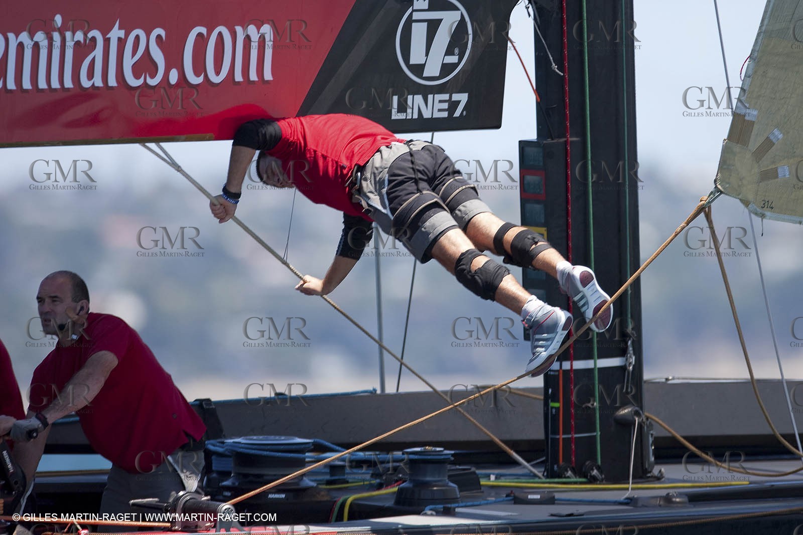 21 01 2009 - Auckland (NZL) -  Louis Vuitton Pacific Series - BMW ORACLE Racing - Training