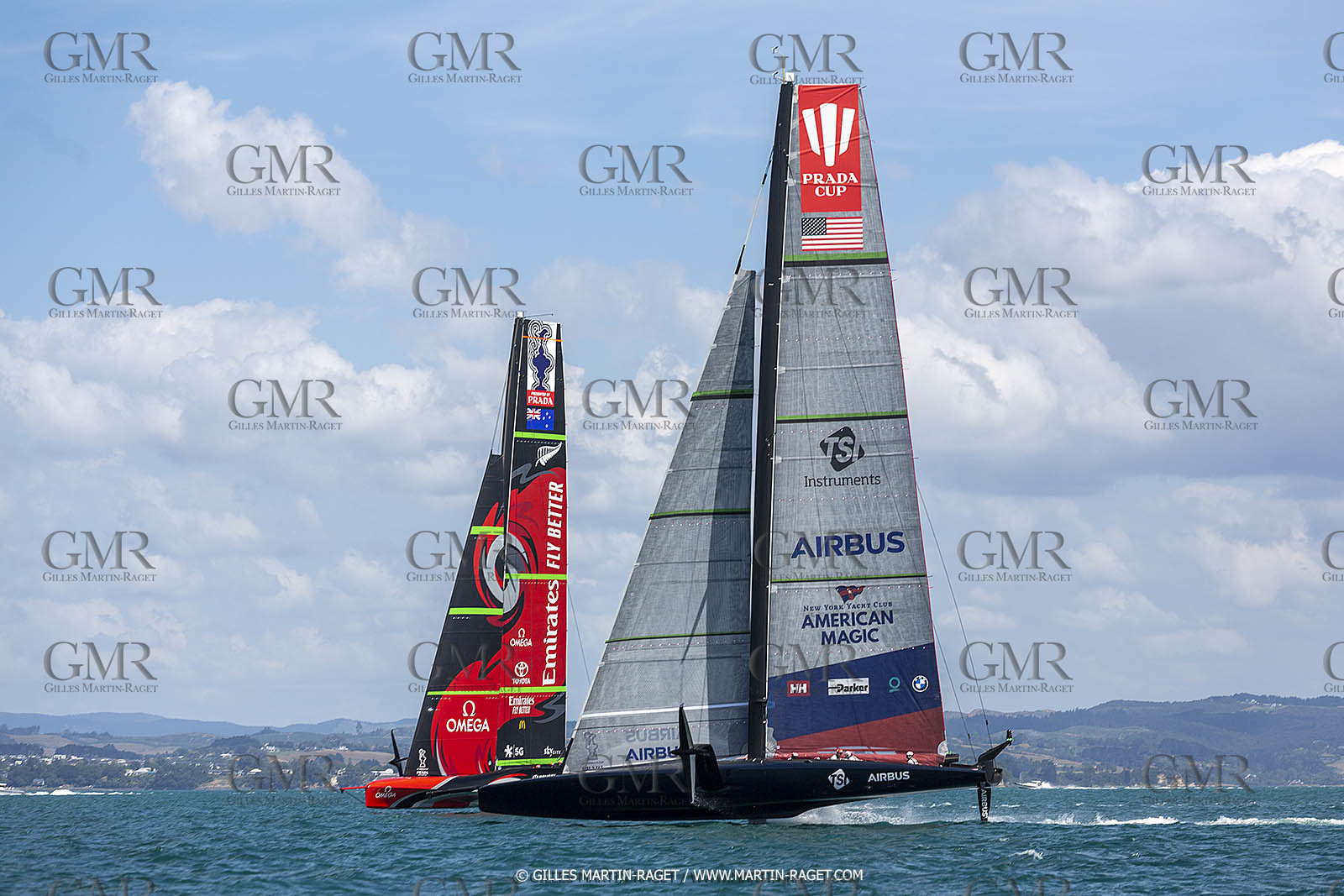 12 01 2021, Auckland (NZL), 36th America's Cup, Practice Racing