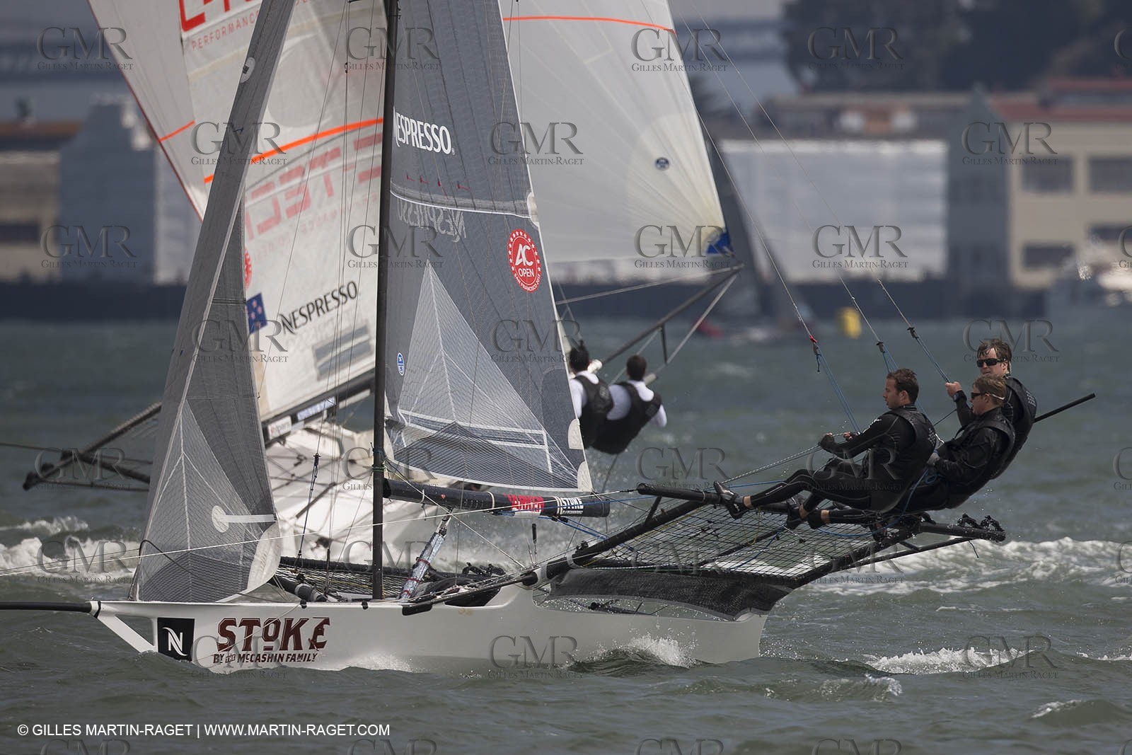 09 09 2013 - San Francisco (USA,CA) - 34th America's Cup - AC Open - 18ft racing