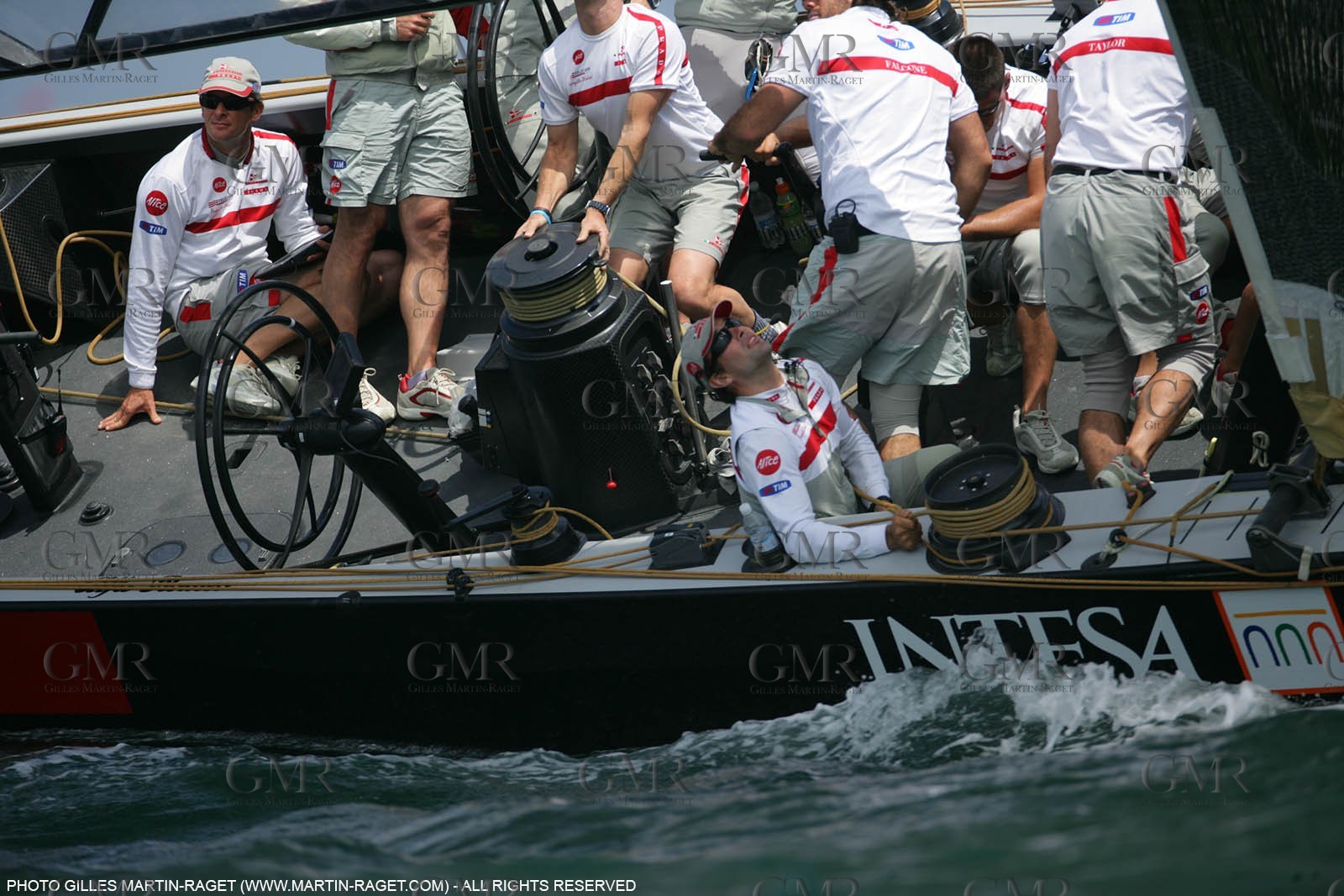 30 04 2007-Valencia (Spain)- 32nd America's Cup - Louis Vuitton Cup - RR2 - Day 2 - BMW ORACLE Racing