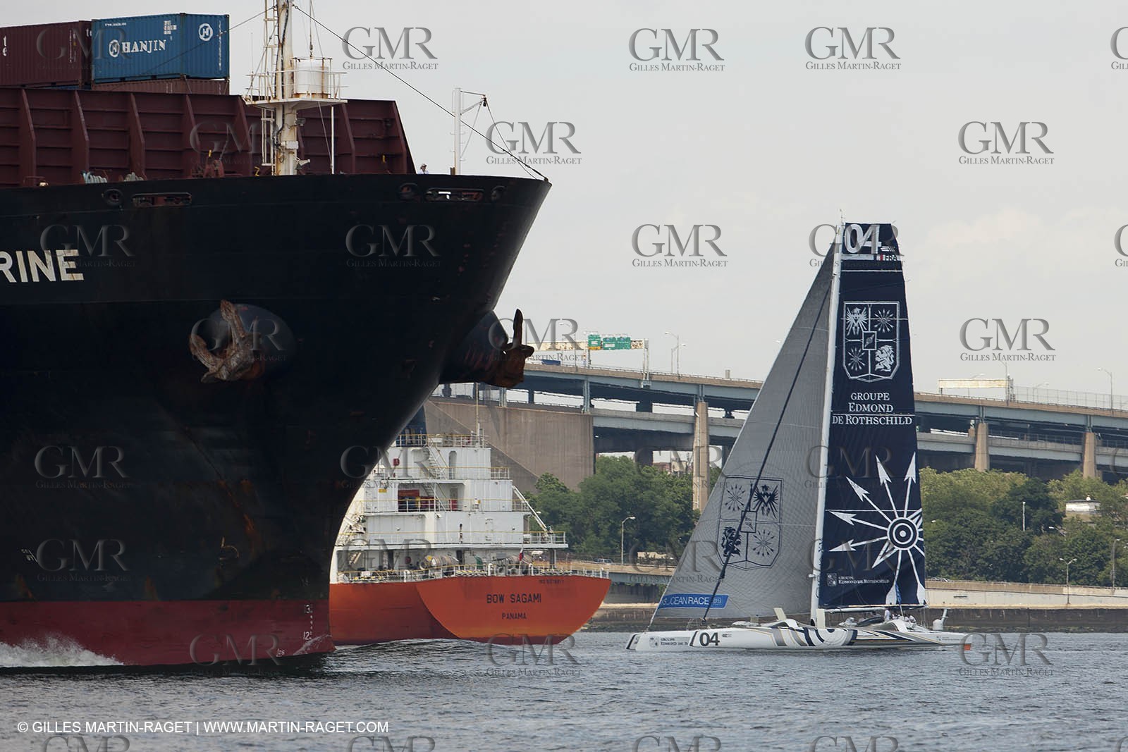 03 07 2012 - New York (USA, NY) - Krys Ocean Race prologuie - arrival in New York