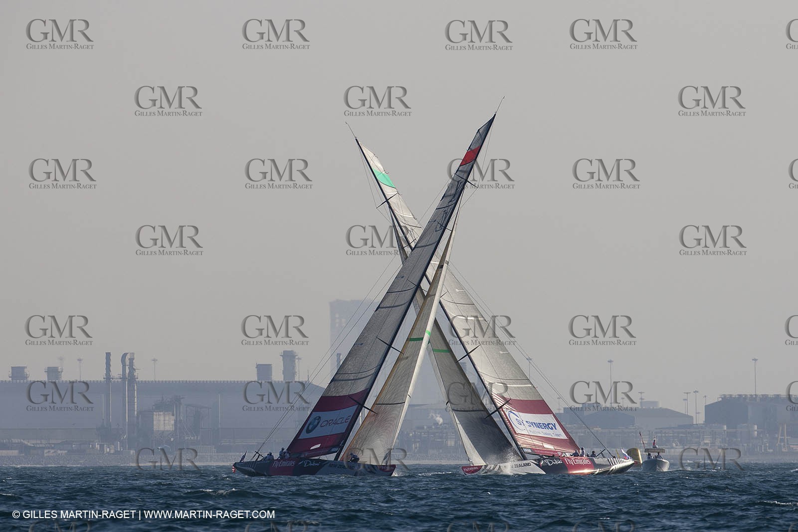 16 11 2010 - Dubai (UAE) - Dubai Louis Vuitton Trophy -  BMW ORACLE Racing Vs Synergy