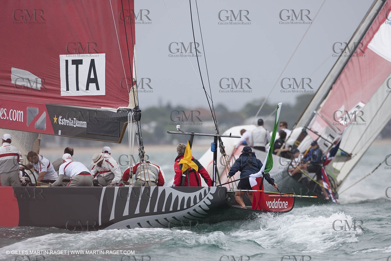 30 01 2009 - Auckland (NZL) -  Louis Vuitton Pacific Series -  Racing Day 1
