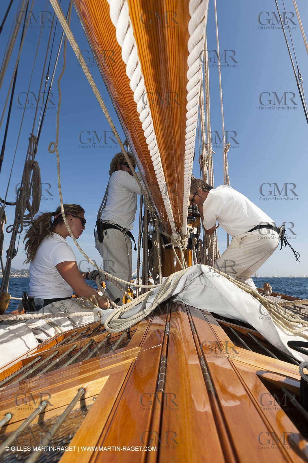01 10 2011 - Saint Tropez (FRA,13) - Voiles de Saint Tropez 2011 - Classic Yachts - Day 5 - Onboard Mariquita