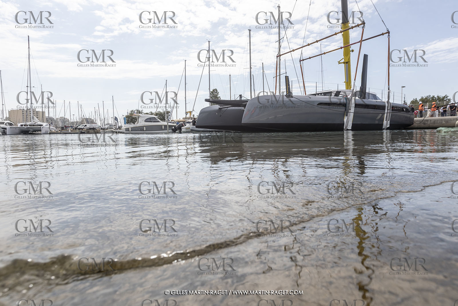22 07 2020, La Grande Motte (FRA), Gunboat, Gunboat 68 SeaTilt launch