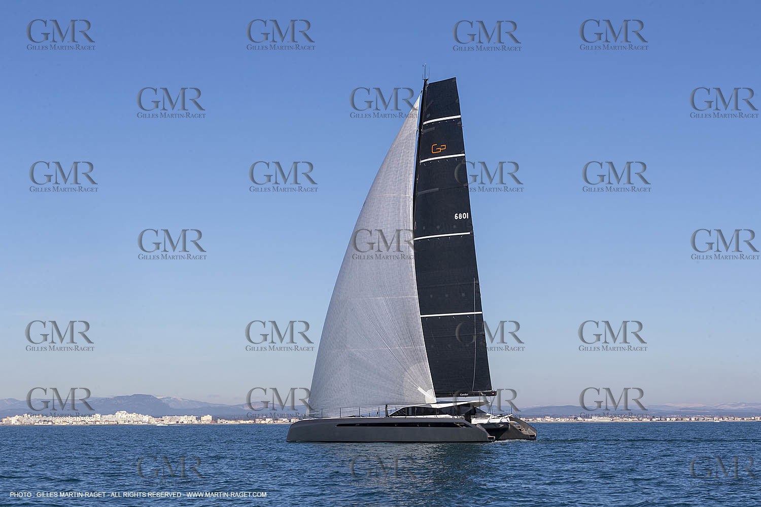 05 02 2019, La Grande Motte (FRA,34), Gunboat 68 sail testing  2