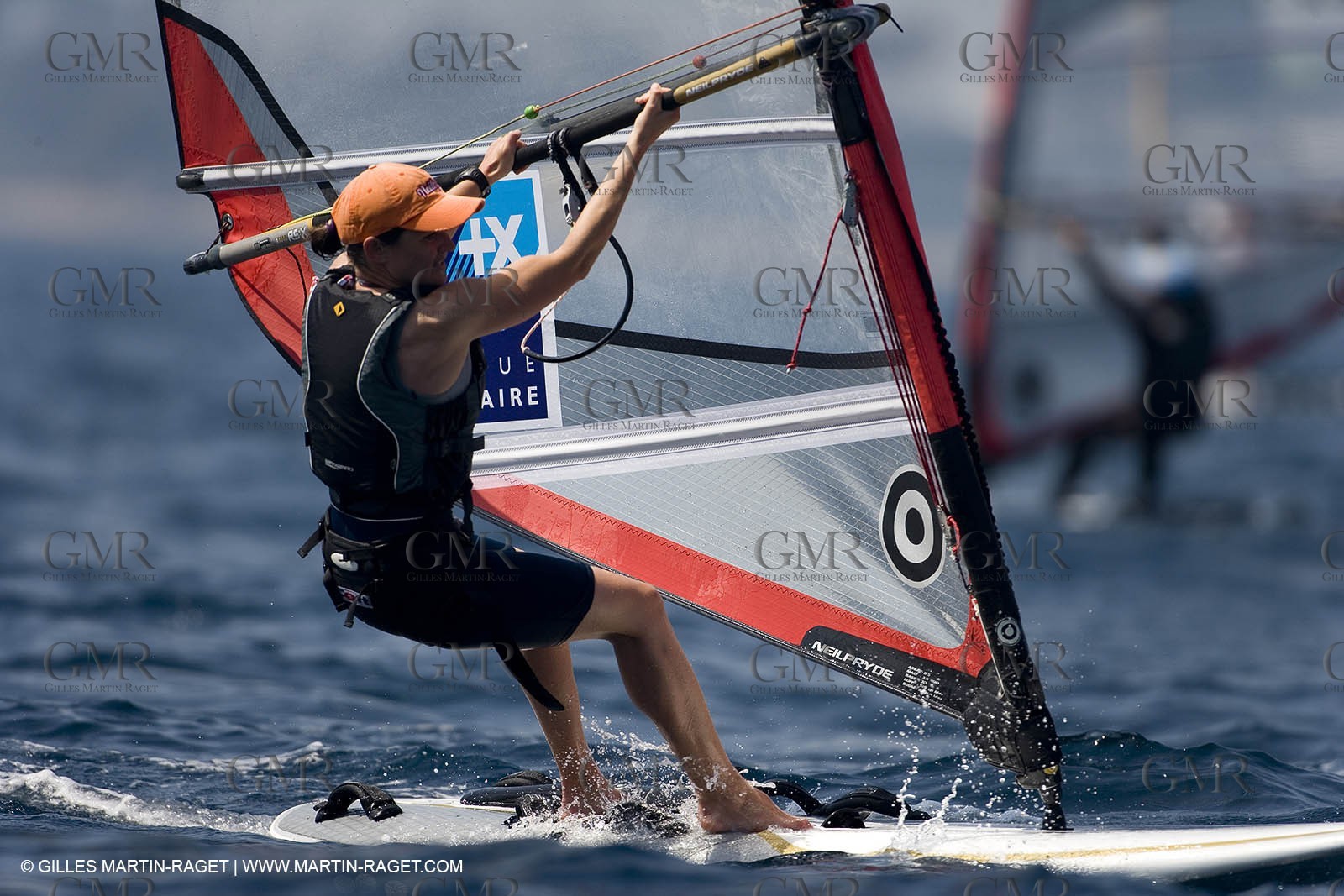 24 04 2007 - 2007 Semaine Olympique Française - Hyères (South of France) - Day 3 - Team France - RS:X - Faustine Merret