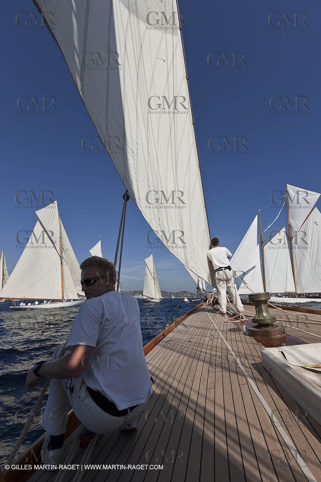 01 10 2011 - Saint Tropez (FRA,13) - Voiles de Saint Tropez 2011 - Classic Yachts - Day 5 - Onboard Mariquita