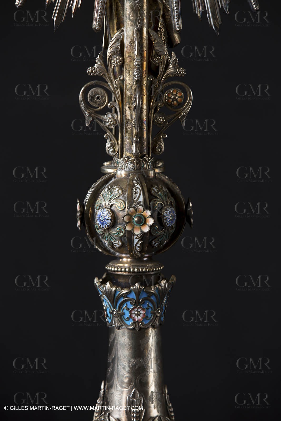 04 02 2013 - Marseille(FRA,13), Notre Dame de la Garde,liturgical silverware