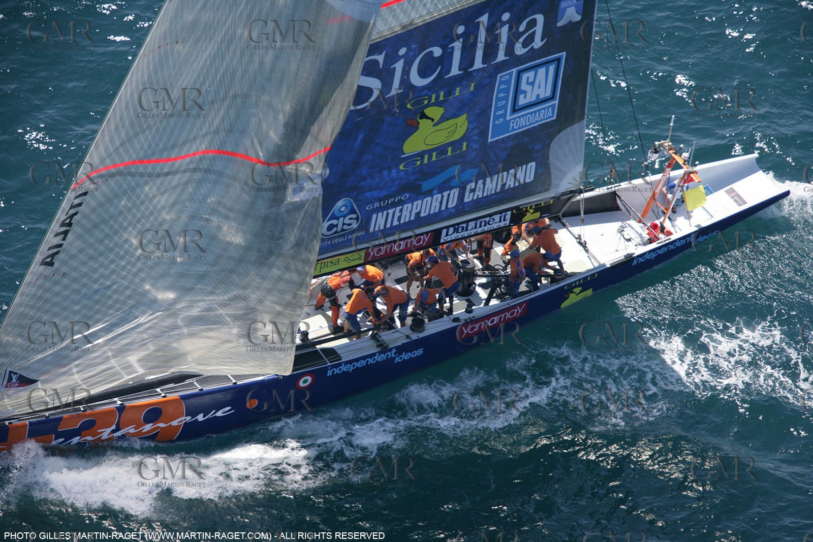 09 05 2007-Valencia (Spain)- 32nd America's Cup - Louis Vuitton Cup - RR2 - Day 11 - BMW ORACLE Racing