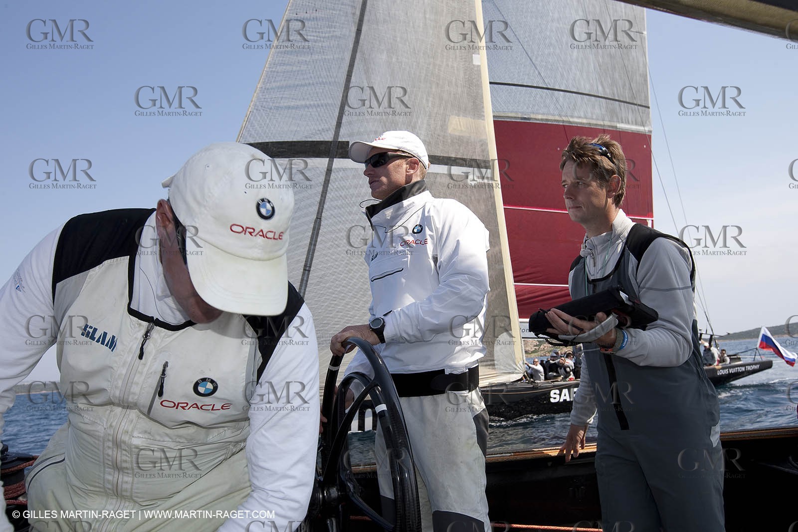 19 05 2010 - La Maddalena (ITA, Sardinia) Louis Vuitton Trophy - BMW ORACLE Racing - Training