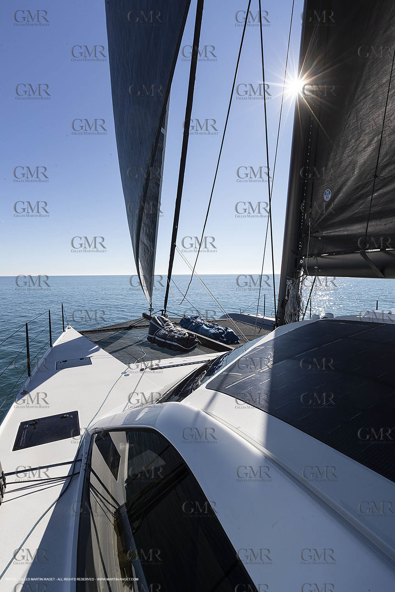 05 02 2019, La Grande Motte (FRA,34), Gunboat 68 sail testing  2