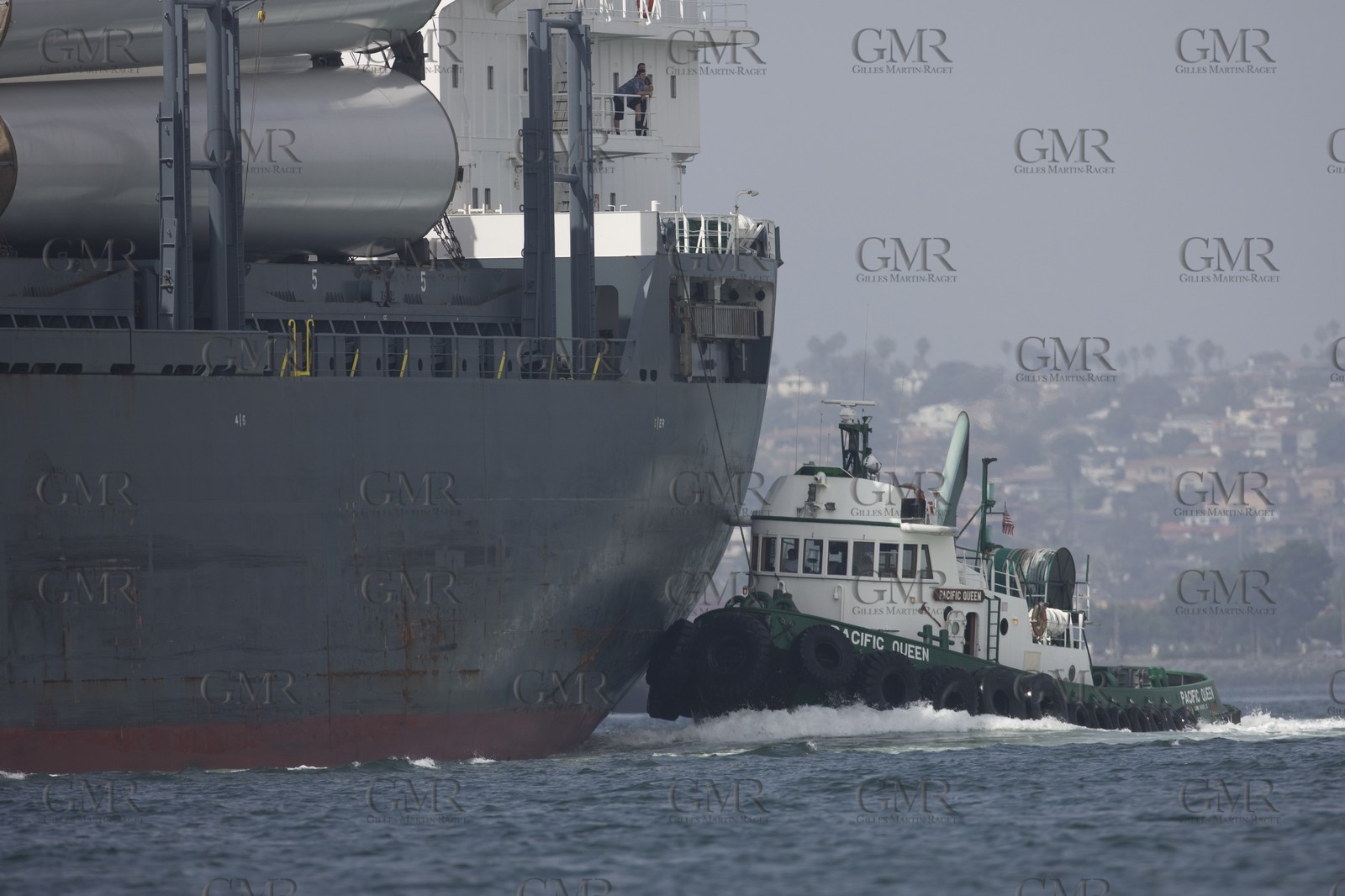 07 10 2008 - San Diego (CA, USA) - America's Cup - BMW ORACLE Racing - 90 ft trimaran sea trials - San Diego session - Day 1