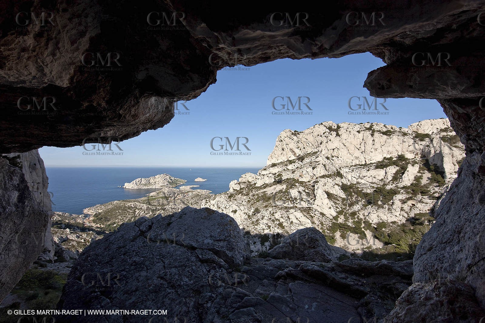 18 04 2009 - Marseille (FRA, 13) - Les Calanques - L'ours cave