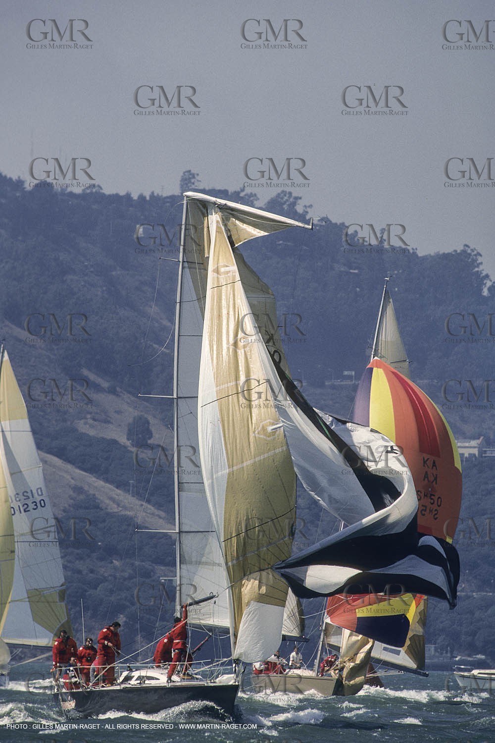 Sailing, Yacht Racing, One Ton Cup 1987, San Francisco (USA, CA)