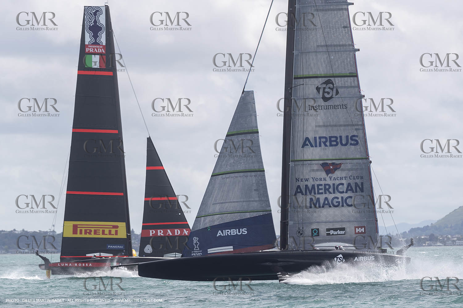 08 12 2020 - Auckland (NZL) - 36th America's Cup - Practice Sessions - Day 1