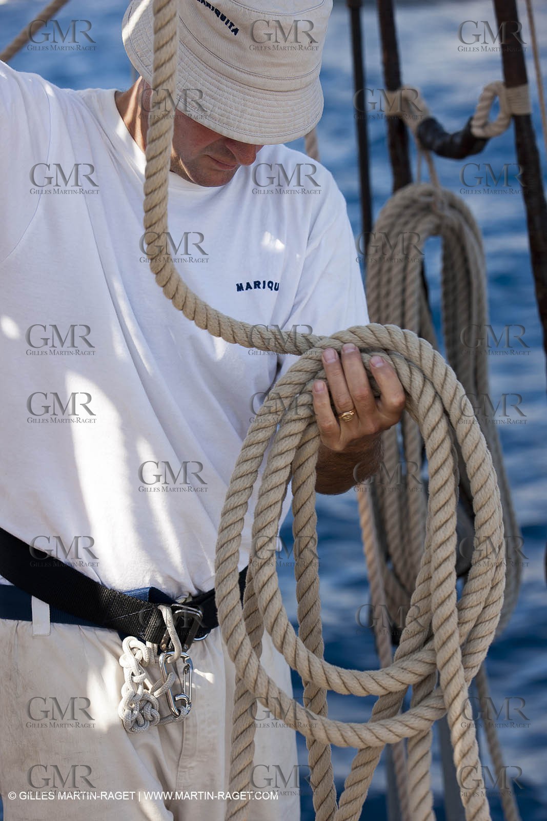 01 10 2011 - Saint Tropez (FRA,13) - Voiles de Saint Tropez 2011 - Classic Yachts - Day 5 - Onboard Mariquita