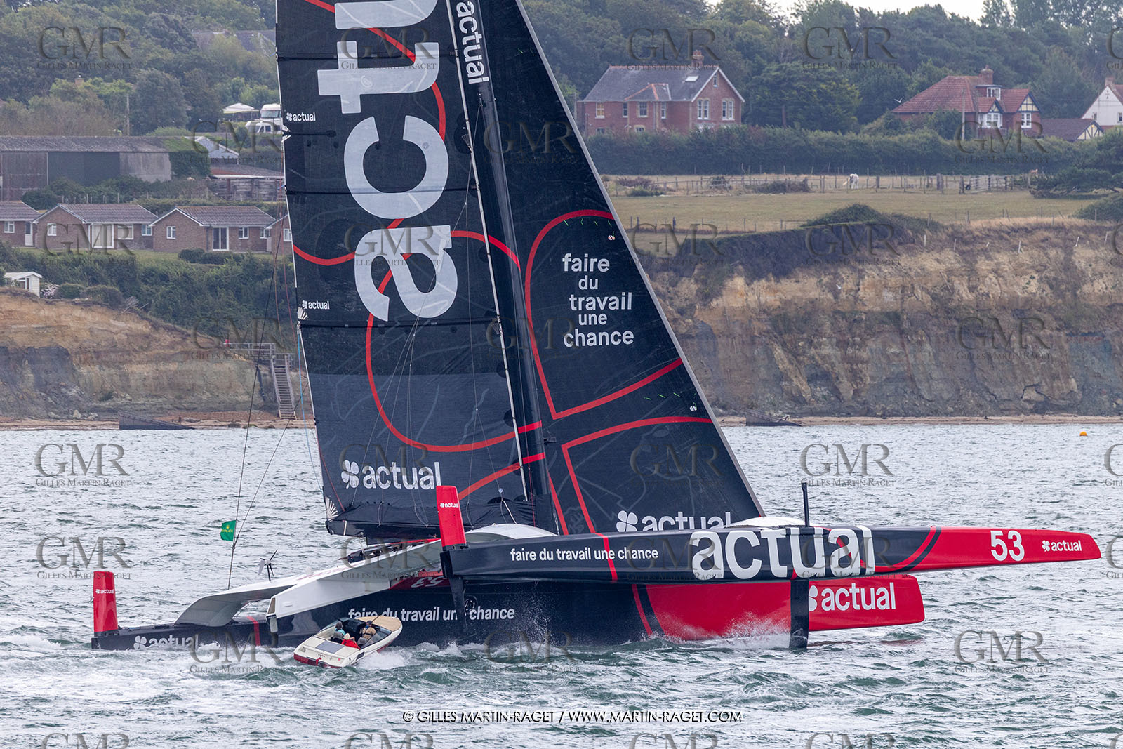 26 07 2025, Cowes (UK, IOW), Admiral's Cup 2025, Rolex Fastnet Race start,