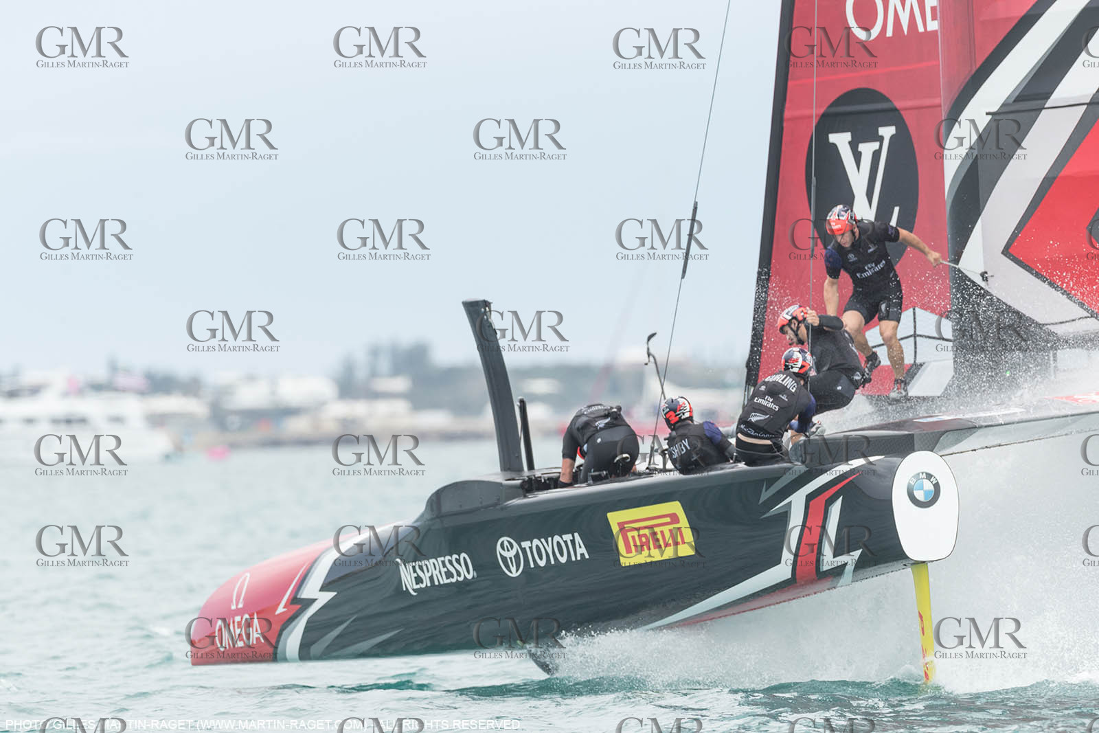 11 06 2017 - Bermuda (BDA) - 35th America's Cup Bermuda 2017 - Louis Vuitton America's Cup Challenger Playoffs final, Day 2