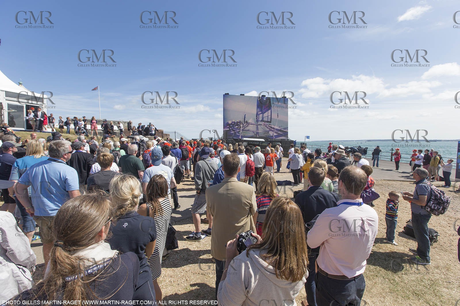 23 07 2015, Portsmouth (GBR), 35th America's Cup, Louis Vuitton America's Cup World Series Portsmouth 2015, Official training