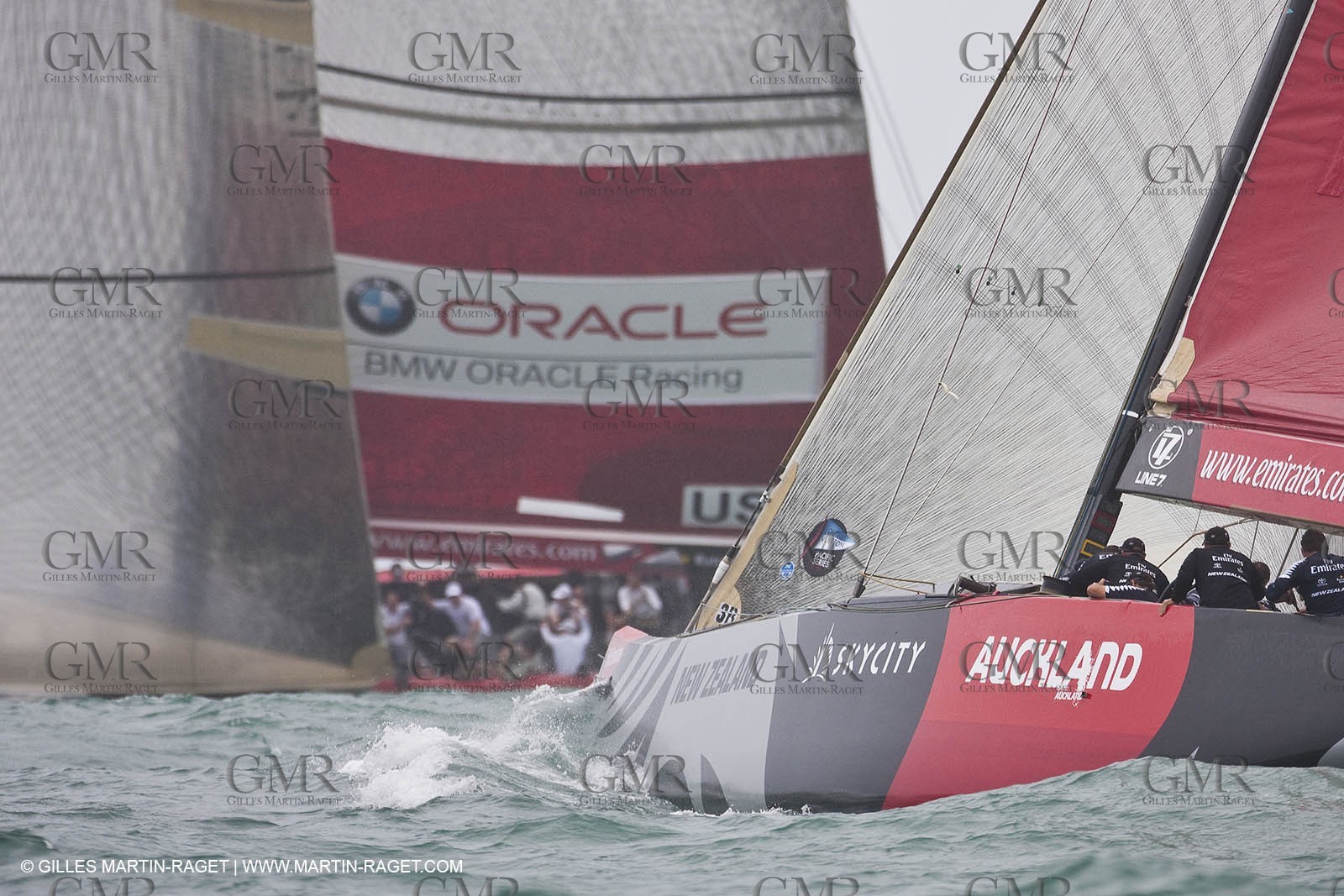 09 02 2009 - Auckland (NZL) -  Louis Vuitton Pacific Series -  Racing Day 9 - Round Robin 2