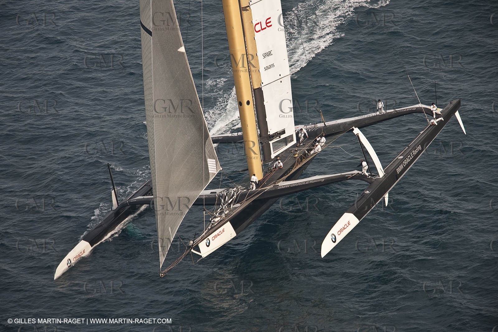 11 02 2010 - Valencia (ESP) - 33rd America's Cup - BMW ORACLE Racing - Day off 2