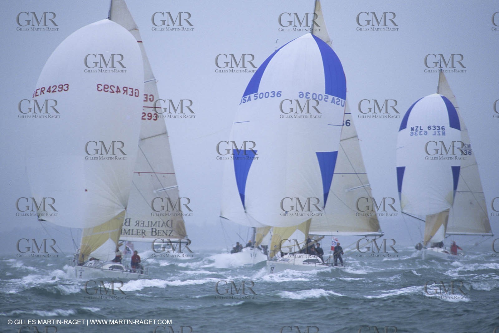 Sailing, Yacht Racing, Admiral's Cup, Cowes Week, Cowes (UK, IOW)