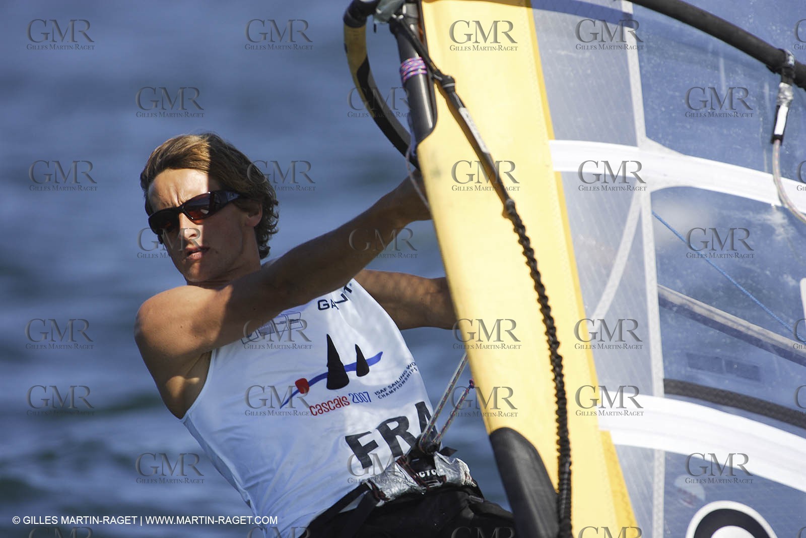 08-05-07 - ISAF SAILING WORLD CHAMPIONSHIPS - CASCAIS 2007  - RSX Men Medal race - FRANCE - BONTEMPS
