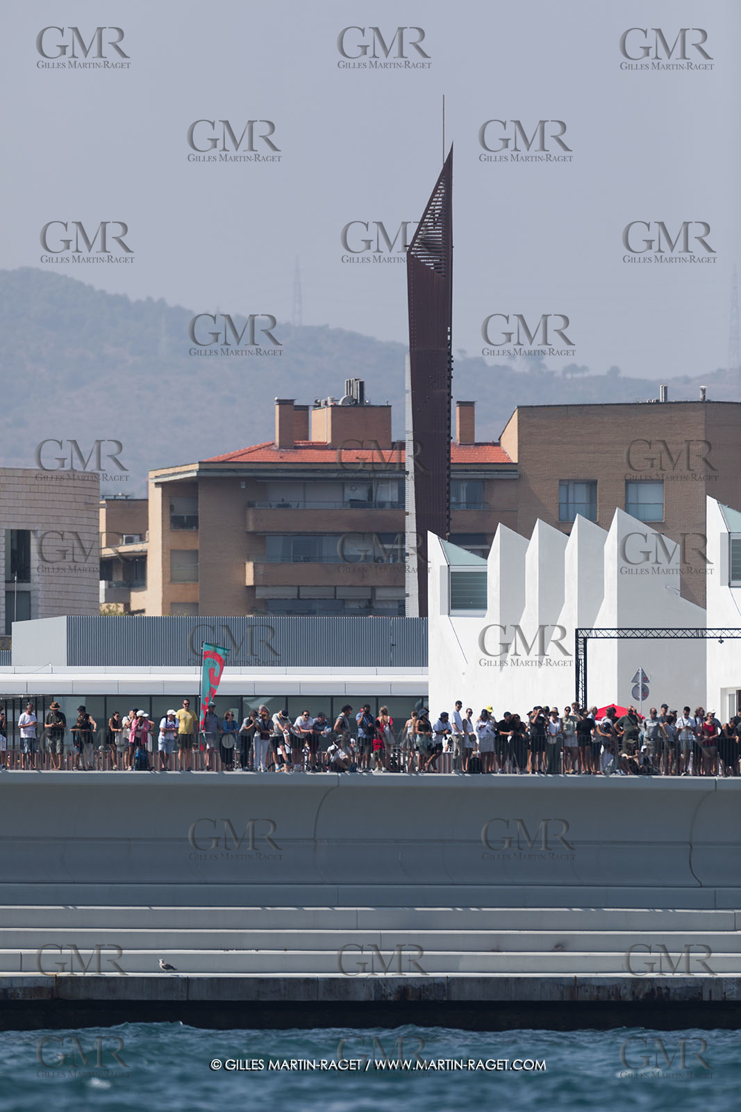24 08 2024, Barcelona (ESP), Louis Vuitton 37th America's Cup, Louis Vuitton Prelilinary Regatta, Race Day 3