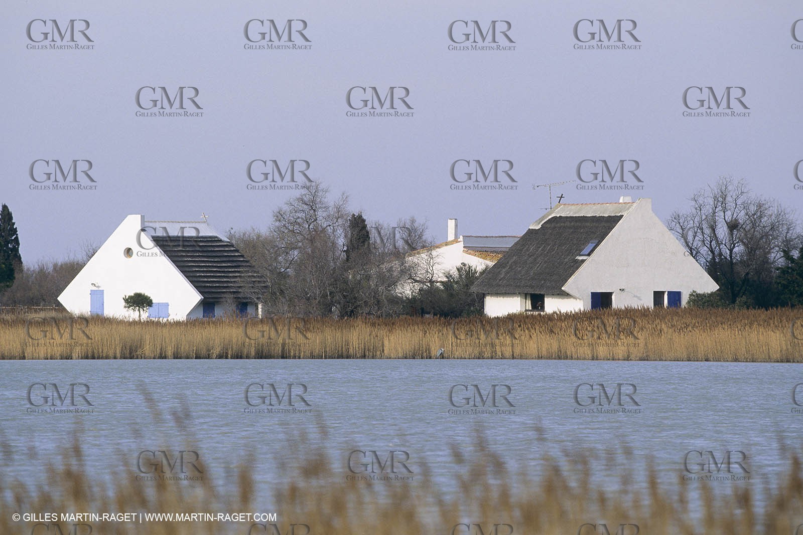 France, Provence, Camargue, Cabane de gardian, Gardian quant