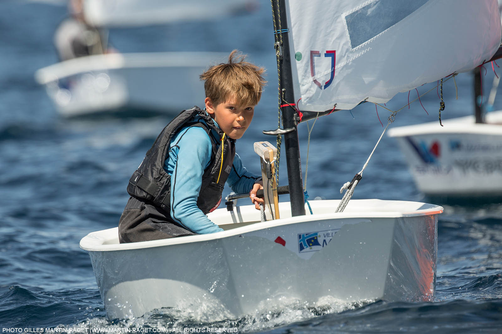 14 04 2016, Marseille (FRA,13), SNIM Dériveurs, Coupe Internationale de Printemps Optimist, Day 4