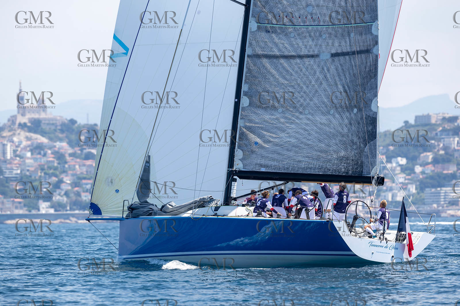 07 06 2021, Marseille (FRA,13), SSL Team France, Entraînement à bord de Tonerre de Glenn