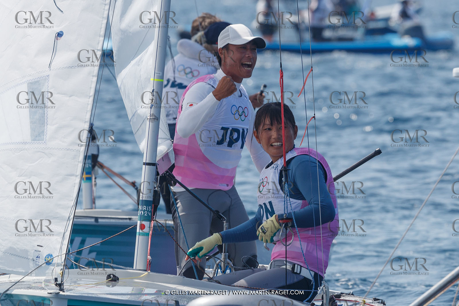 08 08 2024, Marseille (FRA), Paris 2024 Olympic Games, Sailing, Race Day 11