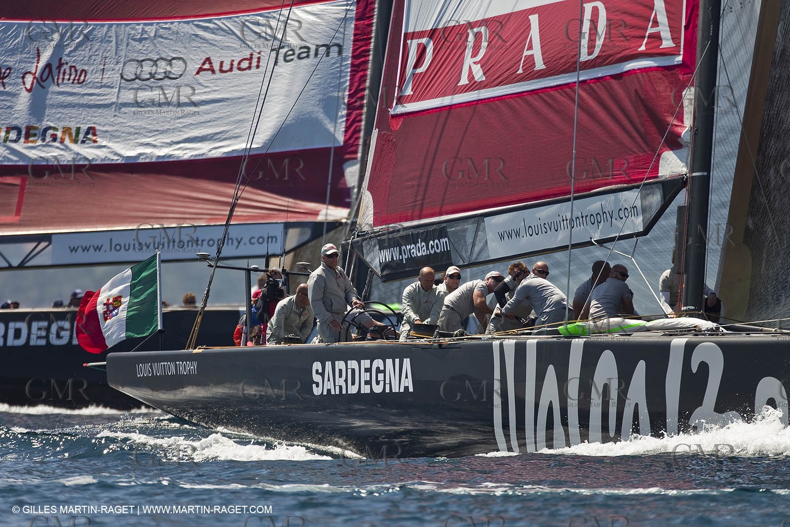 23 05 2010 - La Maddalena (ITA, Sardinia) Louis Vuitton Trophy - BMW ORACLE Racing - Racing Day 2