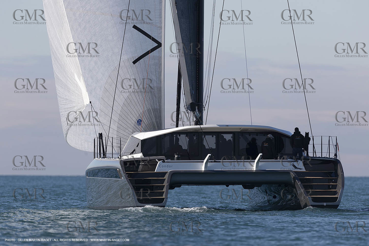 05 02 2019, La Grande Motte (FRA,34), Gunboat 68 sail testing  2