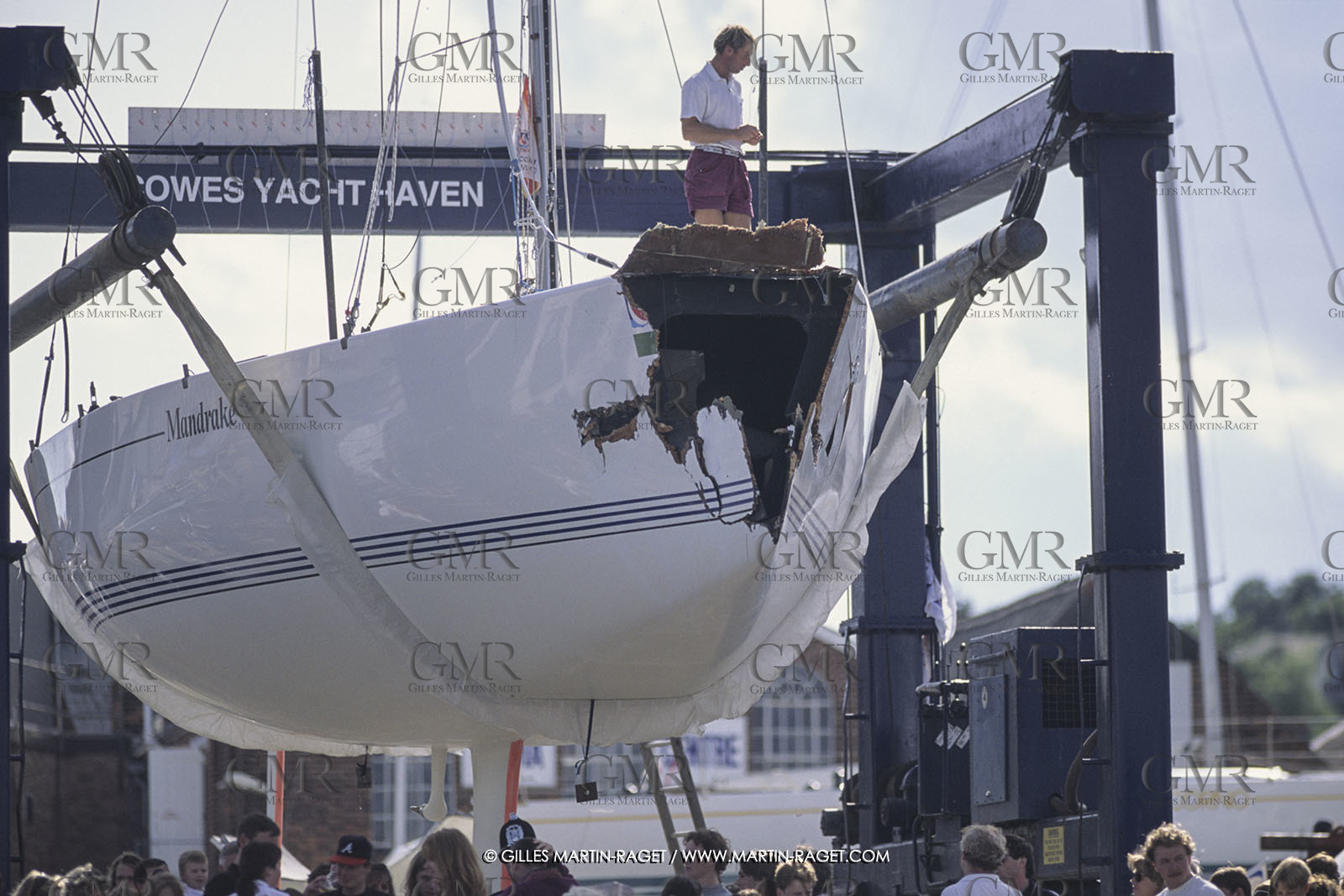 Yacht racing, Breakages, accidents,