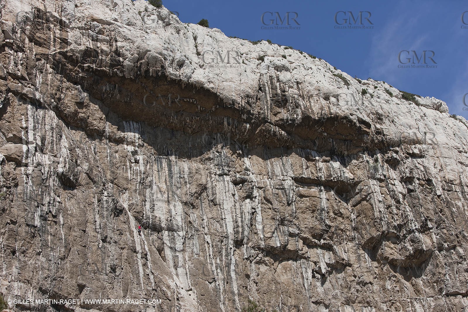 26 03 2009 - Marseille (FRA, 13) - Les Calanques - Sugiton - Les toits cliff