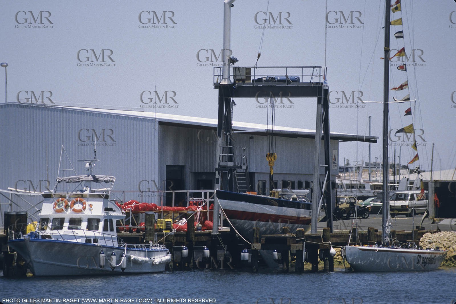 Sailing, Yacht Racing, 26th America's Cup Fremantle 1987