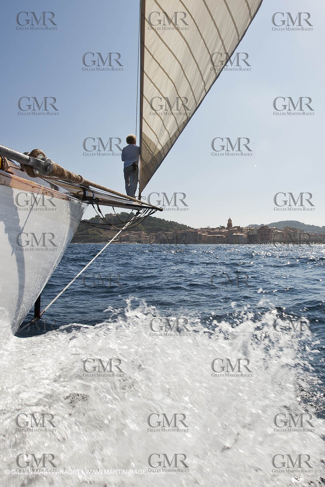 01 10 2011 - Saint Tropez (FRA,13) - Voiles de Saint Tropez 2011 - Classic Yachts - Day 5 - Onboard Mariquita