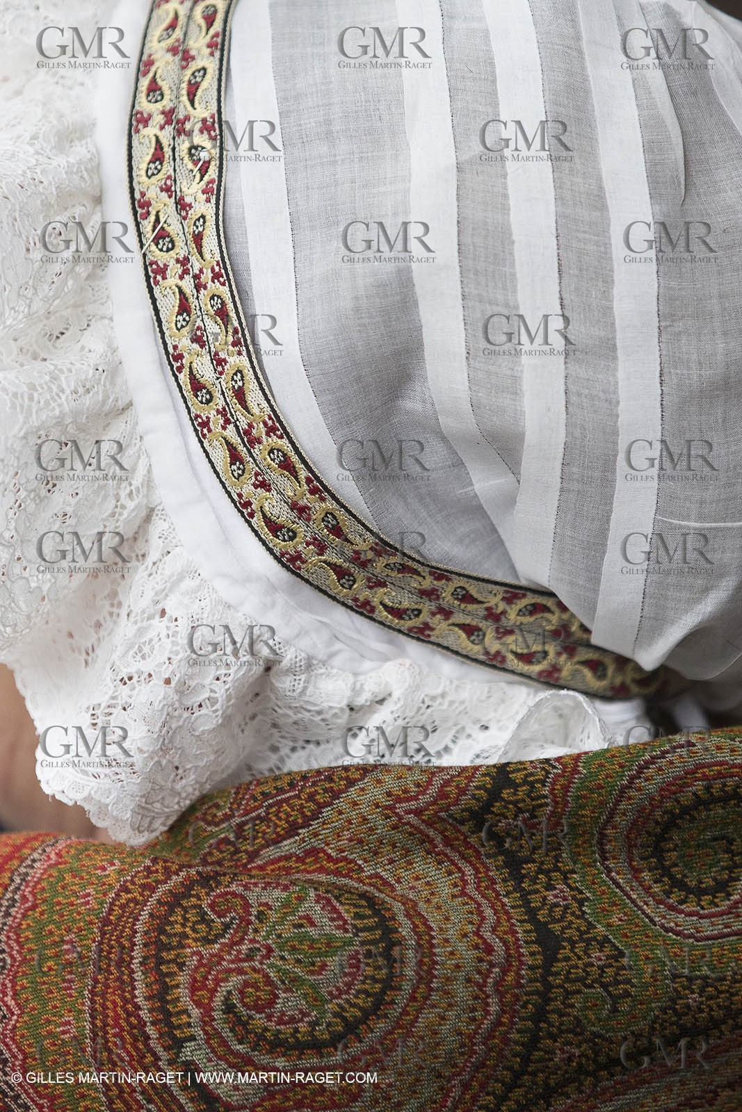 13 01 2012 - Marseille (FRA,13), Opening week-end for MP 2013, European capital of Culture, Traditional costumes from Provence