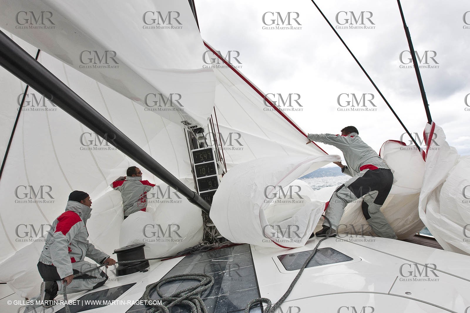 06 05 2010 - Portofino (ITA) - Nespresso Cup - Training onboard INDIO