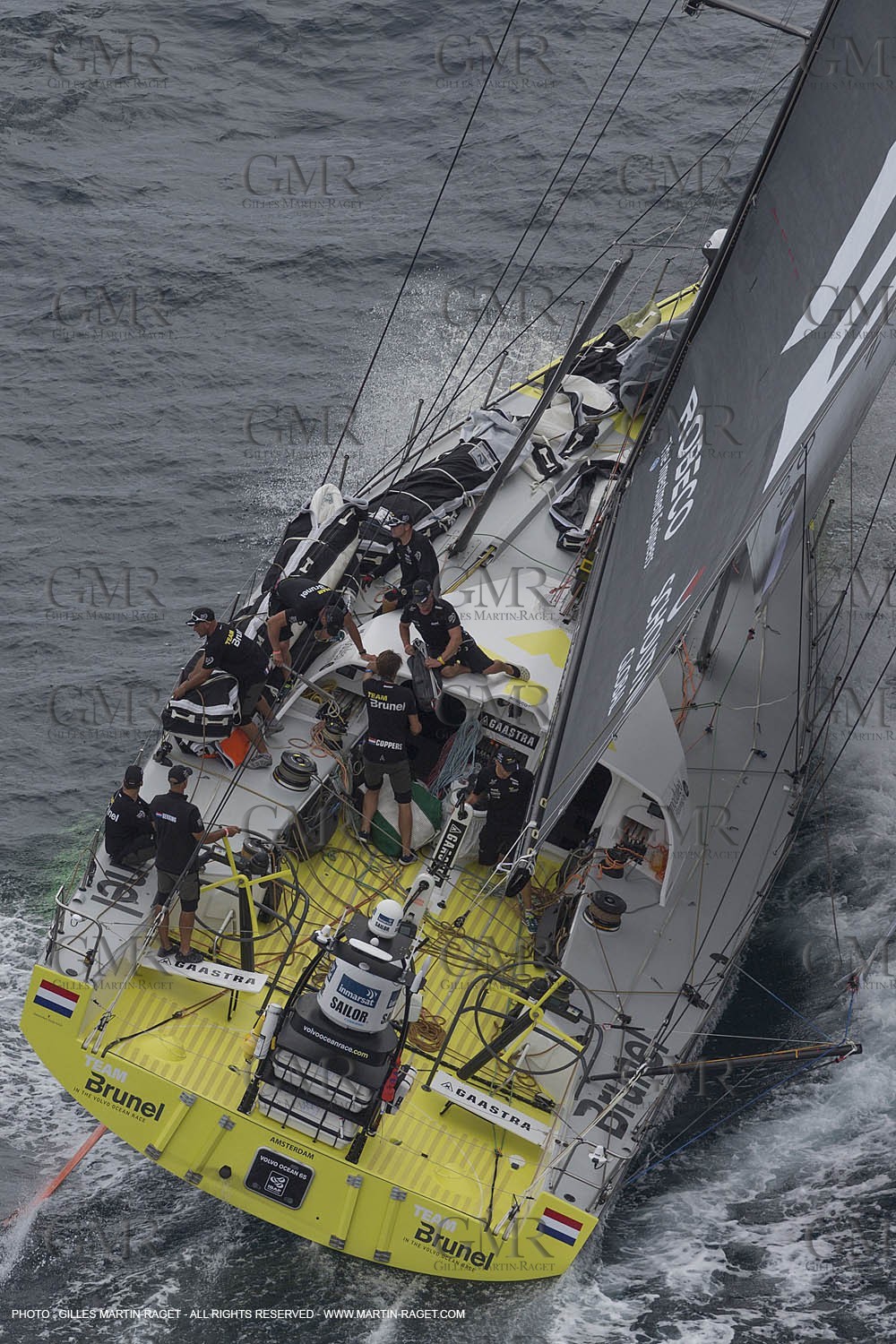 11 10 2014, Alicante (ESP), Volvo Ocean Race 2014-15, Team Alvimedica