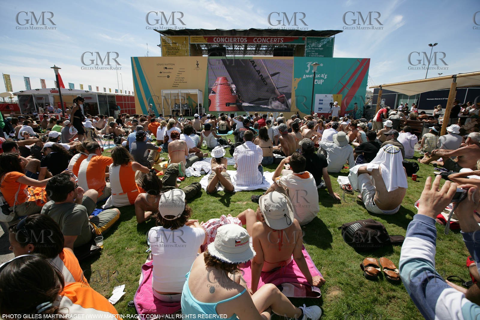 03 06 2007-Valencia (Spain)- 32nd America's Cup - Louis Vuitton Cup Final - Day3