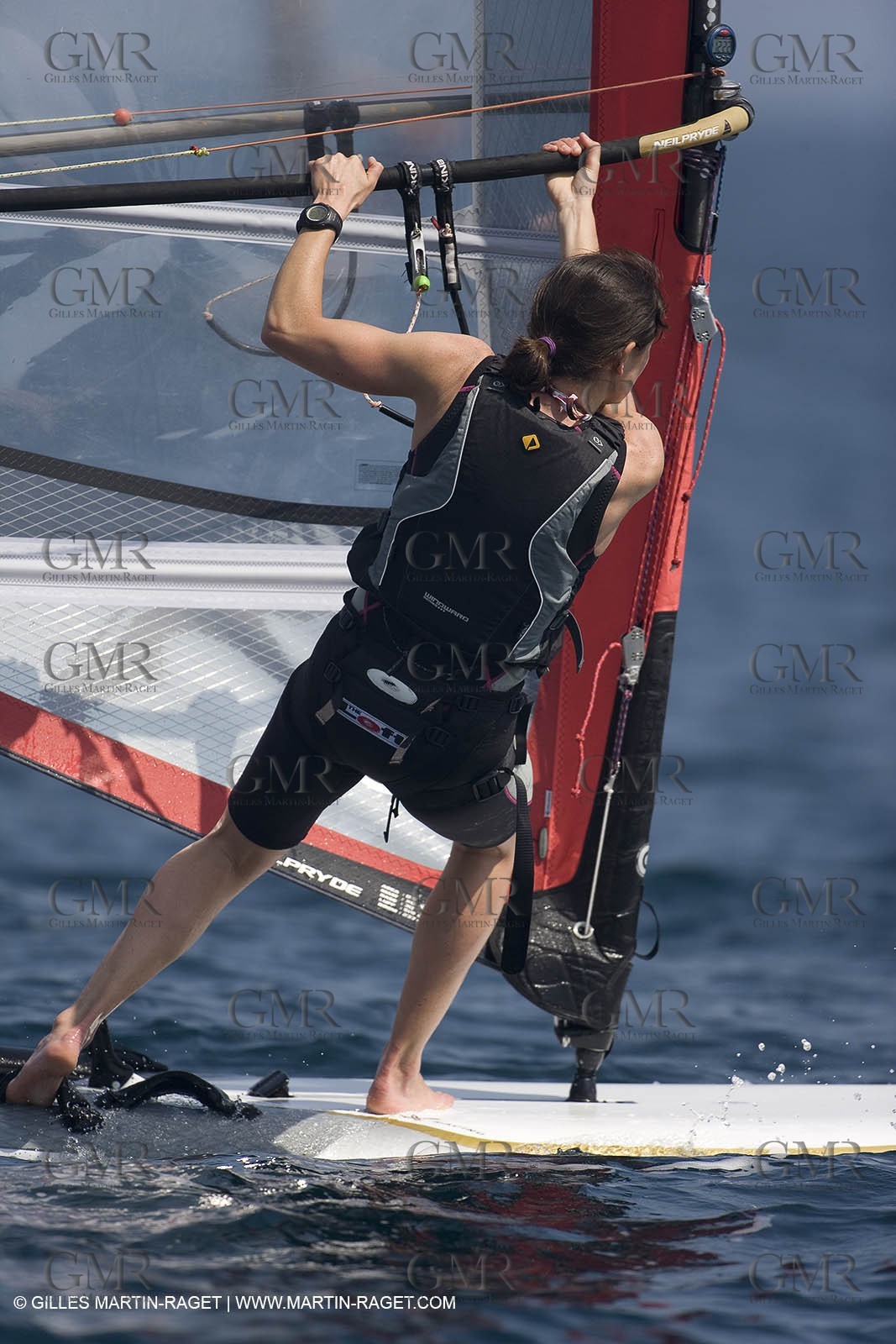 22 04 2007 - 2007 Semaine Olympique Française - Hyères (South of France) - Day 1 - Team France - RS:X - Merret Faustine