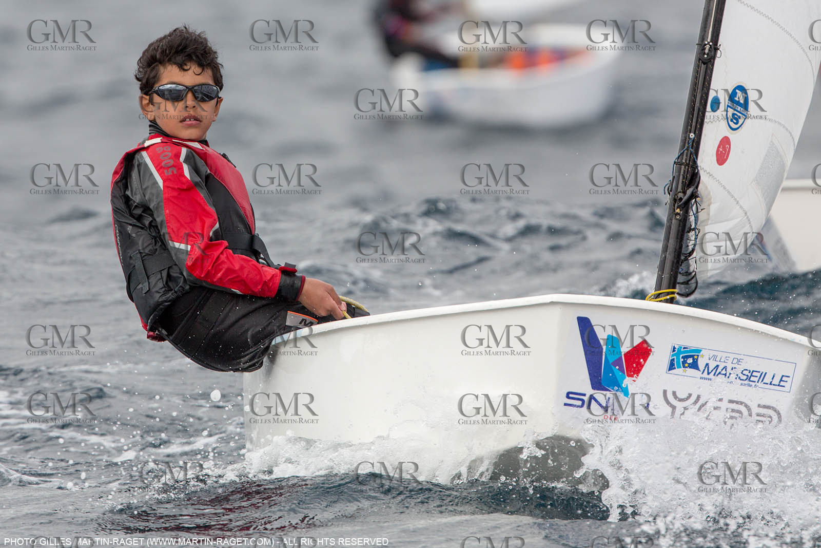 15 04 2016, Marseille (FRA,13), SNIM Dériveurs, Coupe Internationale de Printemps Optimist, Final Day