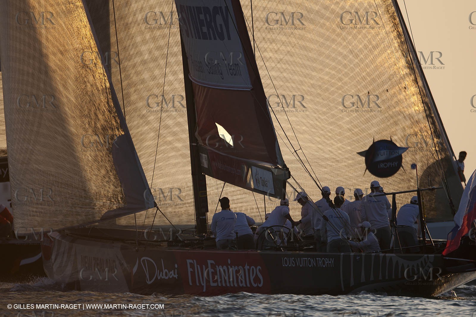 25 11 2010 - Dubai (UAE) - Dubai Louis Vuitton Trophy -  BMW ORACLE Racing Fleet races