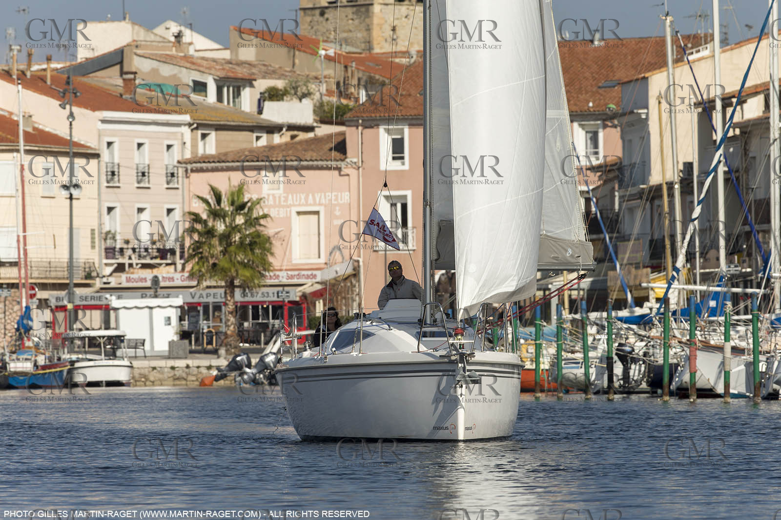 28 01 2016, Sète (FRA,34), Cruising on Thau Basin, Mèze